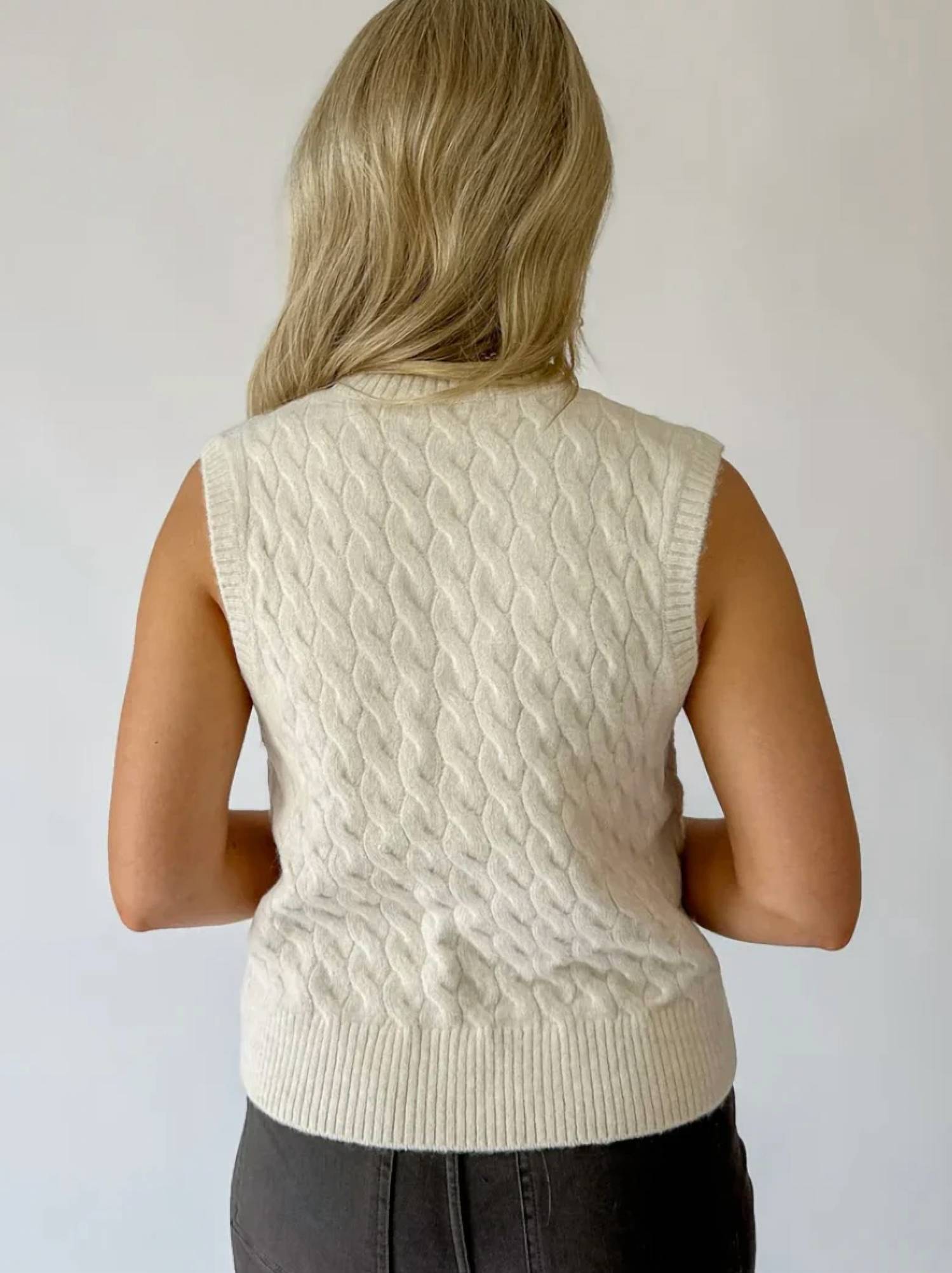 Bishop + Young - Estella Cable Knit Vest