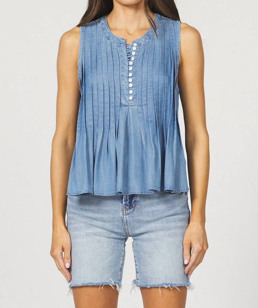 Dear John Denim - Myron Pleated Top
