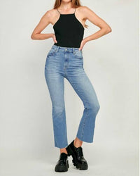 Hidden - Darcy Clean Cut High Rise Cropped Flare Jeans