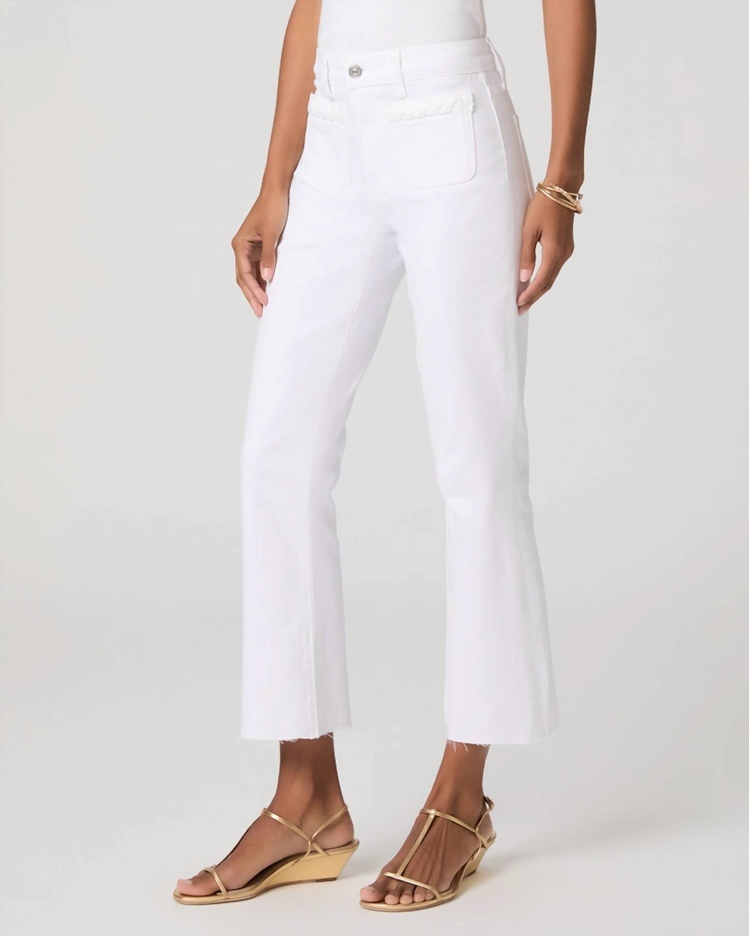 Paige - Women's Mason Crop Bootcut Jeans