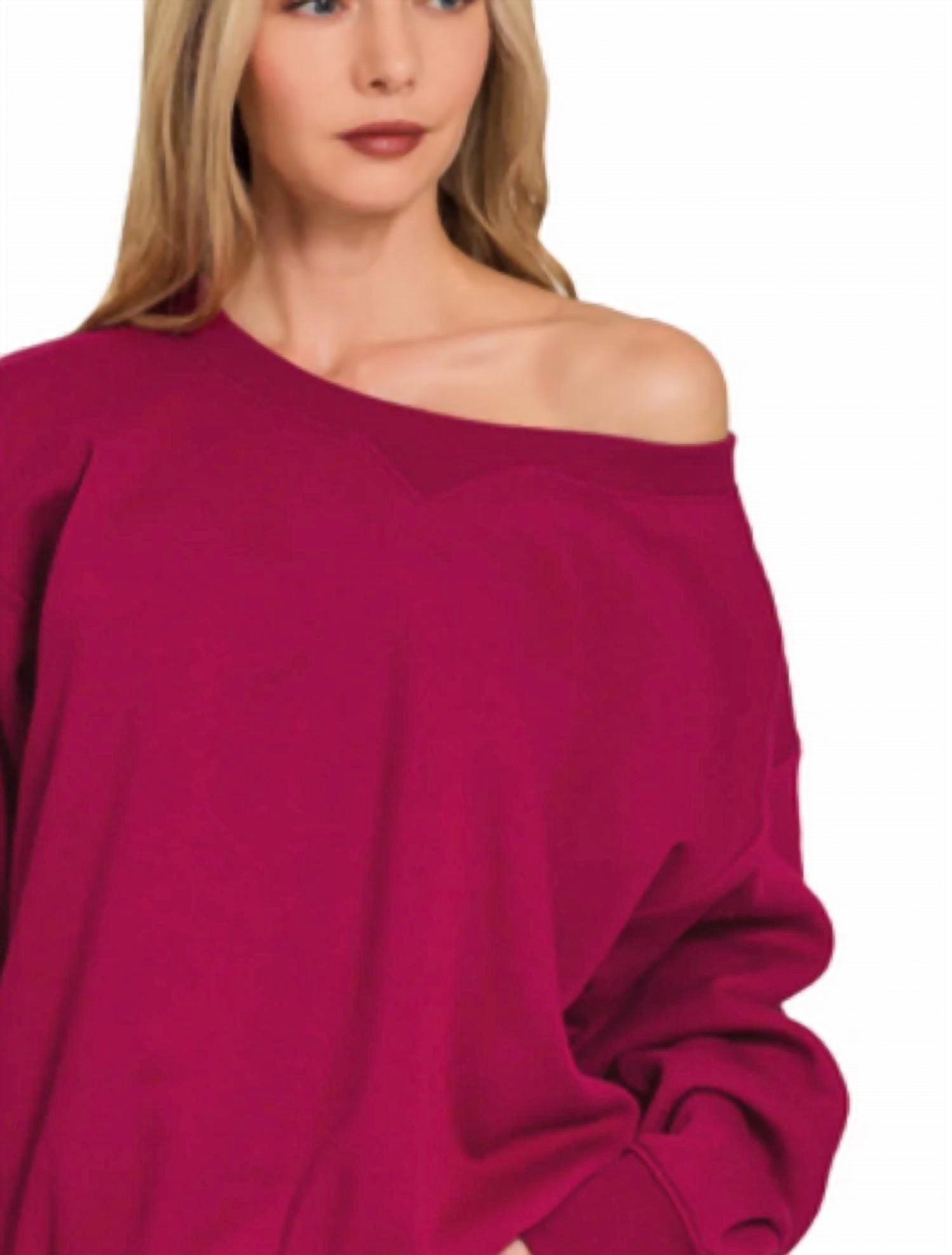 Zenana - Two Piece Fleece Loungewear Set