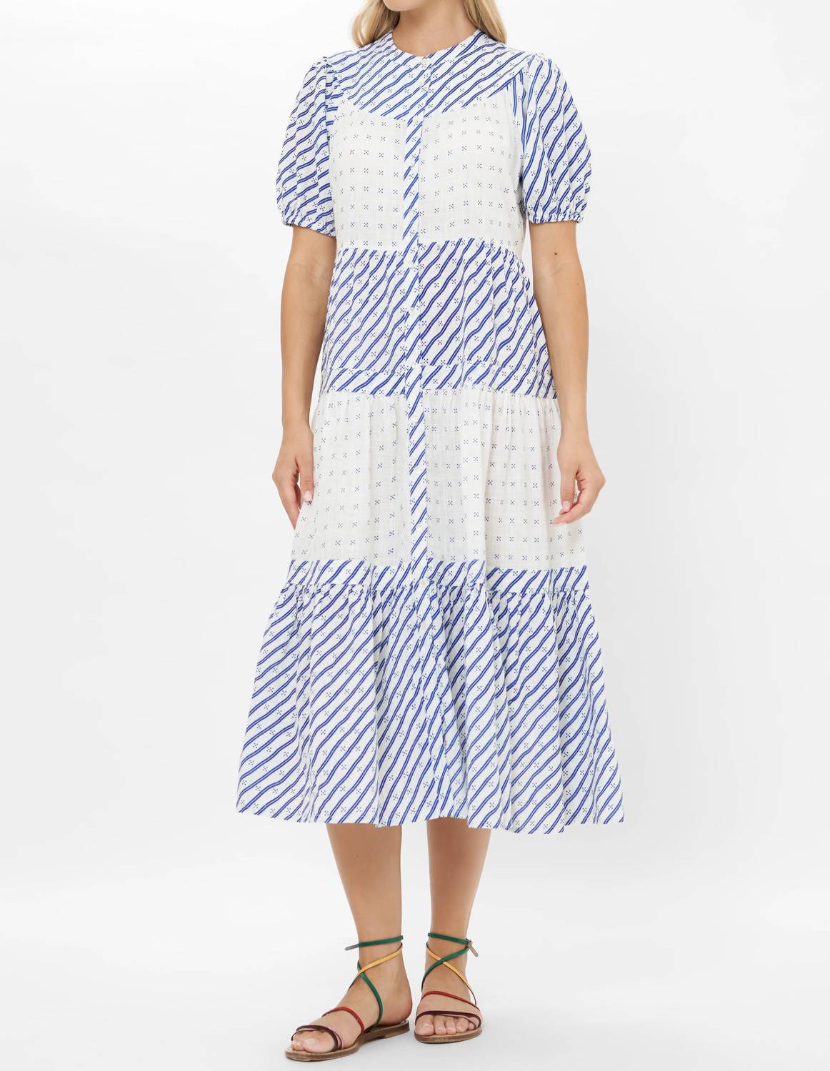 Oliphant - Tiered Midi Dress