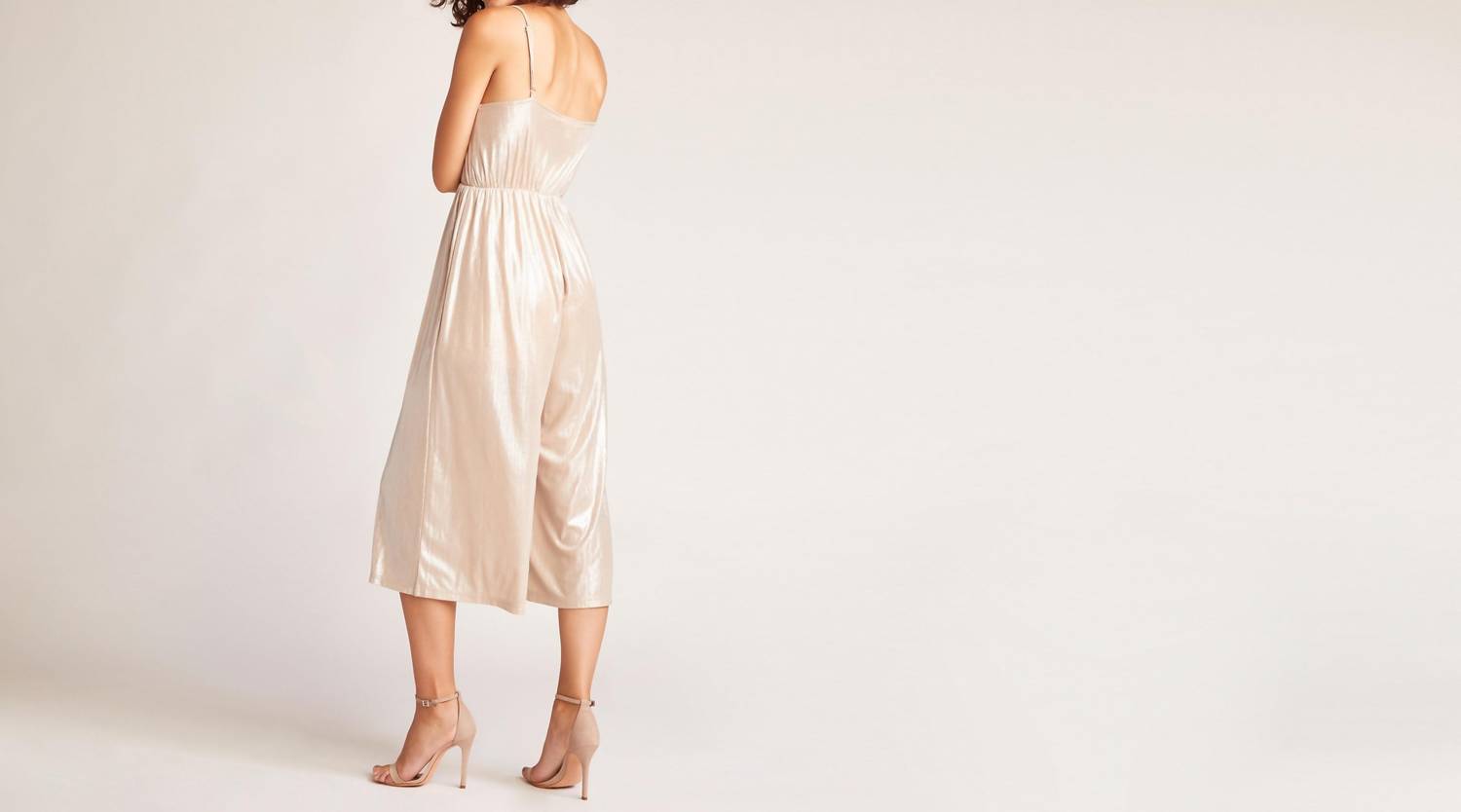 Shine on Metallic Jumpsuit