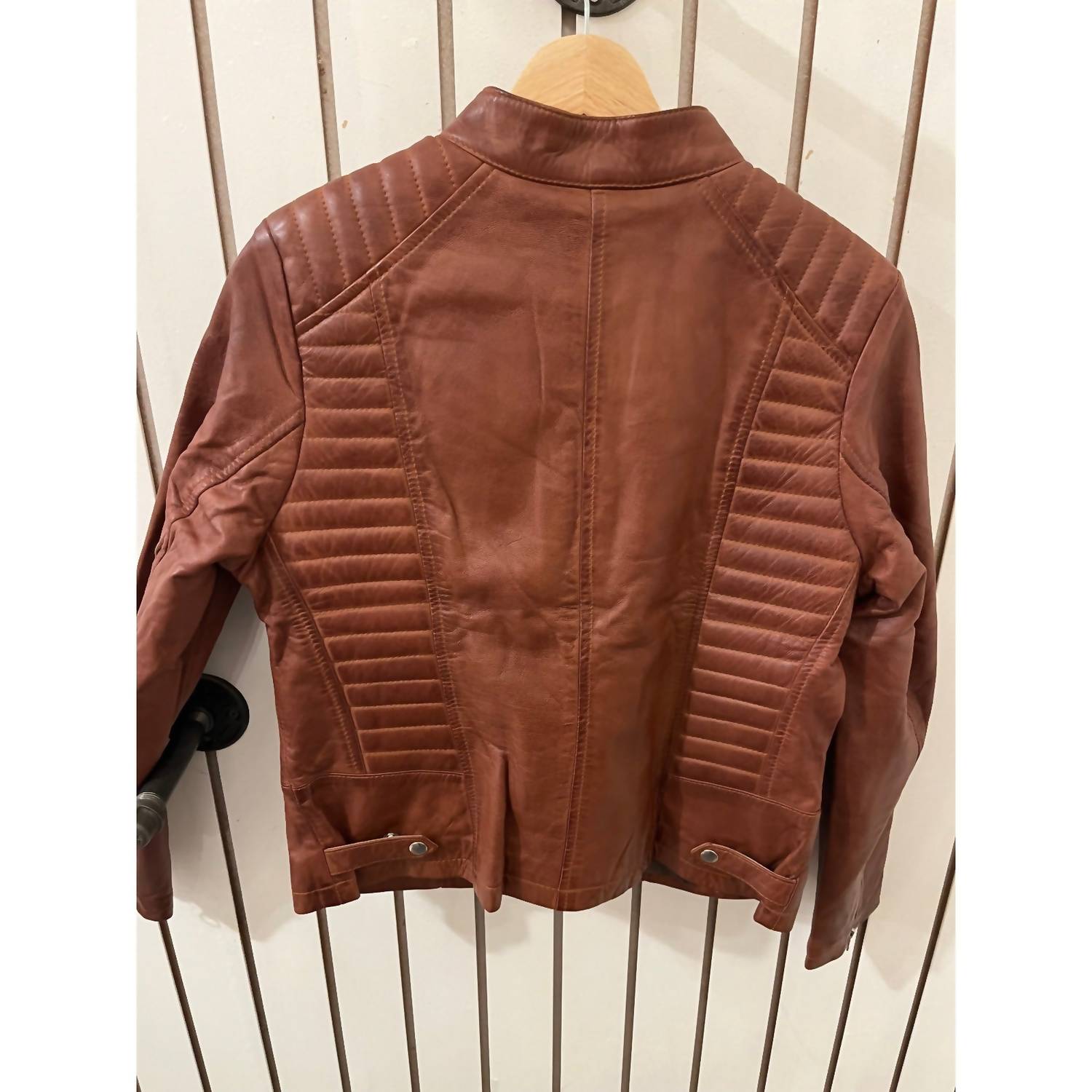Decrum - Women's Rachel Biker Style Leather Jacket