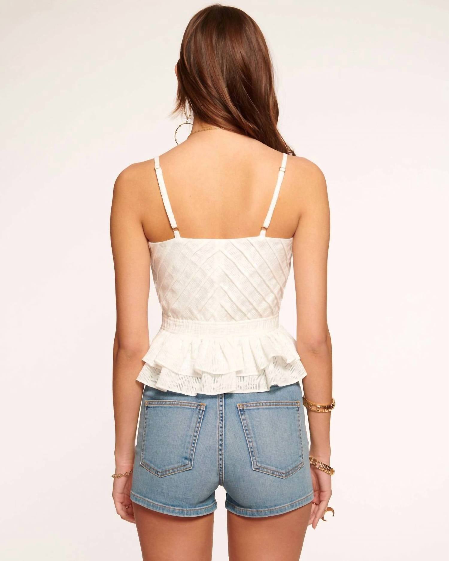 Ramy Brook - Keleka Springtime Peplum Tank