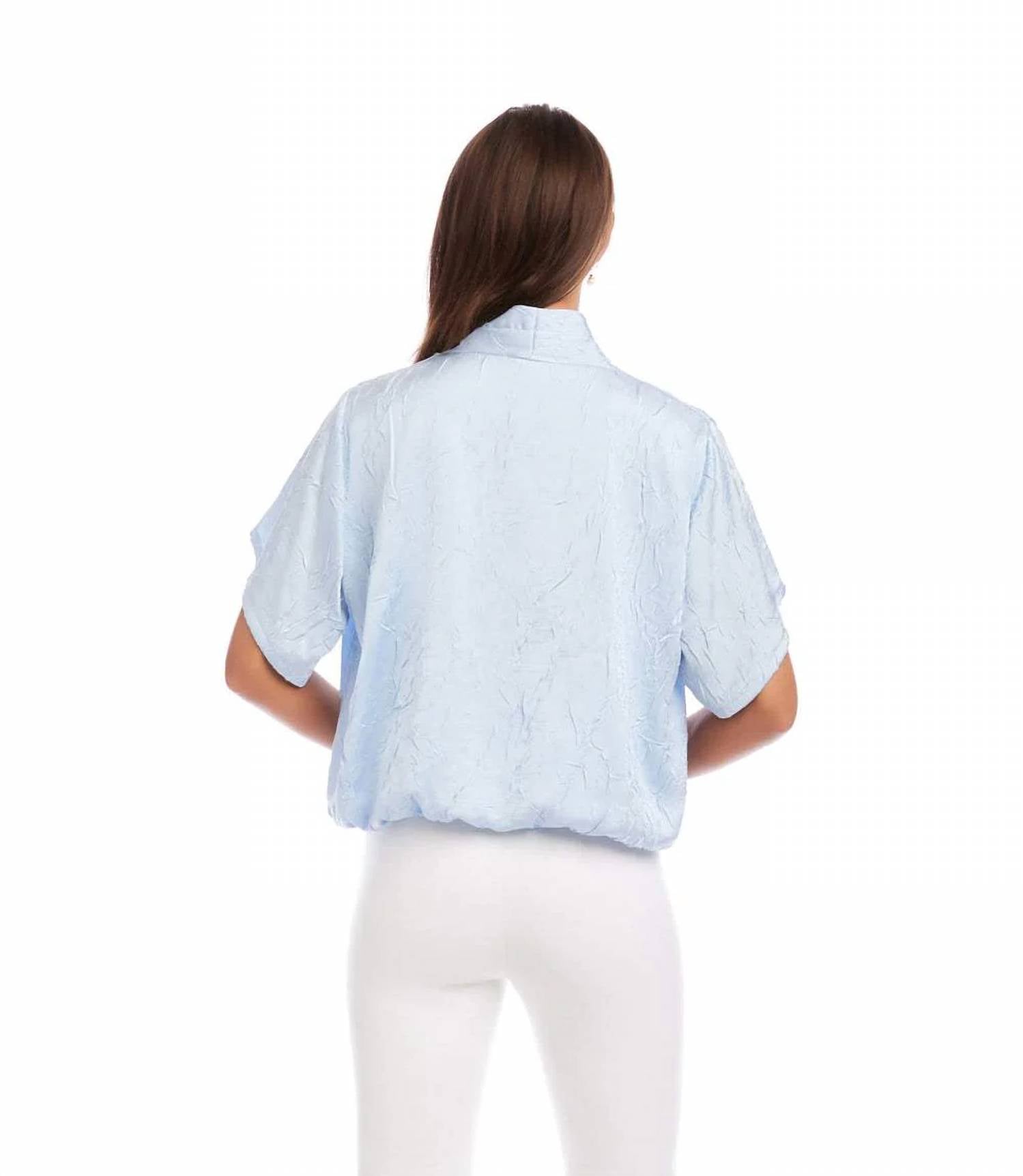 Karen Kane - Short Sleeve V-Neck Top