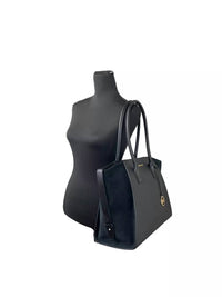 Michael Kors - Women's Avril Suede Leather Top Zip Satchel Bag Xl