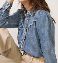 Rails - Campbell Denim Top