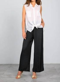 Lavender Brown - Emery Wide Leg Pants