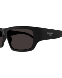 Balenciaga - Men's Bb0366s Rectangular Non-polarized Sunglasses