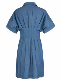 Kut From The Kloth - Women's Francesca Dolman Pleated Chambray Dress