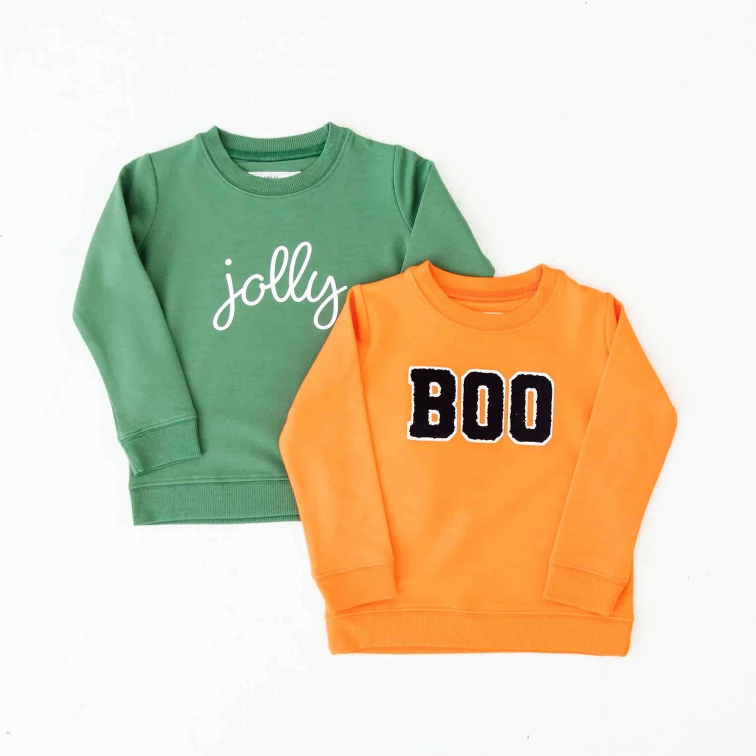 Dreamiere - Kids' Jolly Boo Seasonal Crew Neck Set