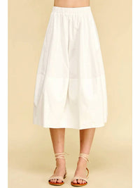 Pinch - Poplin Midi Skirt