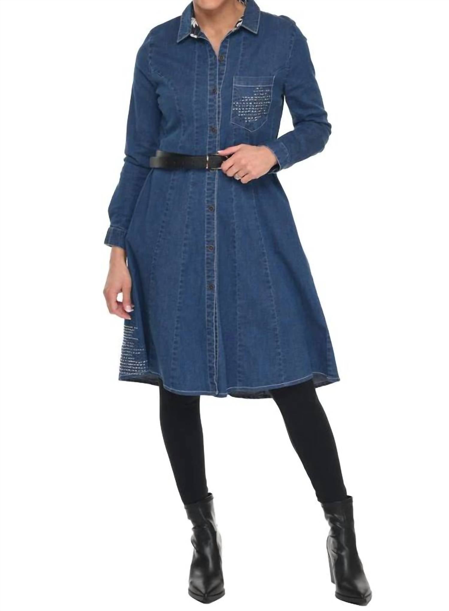Tulip Clothing - Elsa Denim Dress