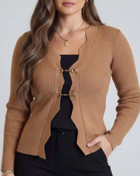 Fore - Horse Bit Cardigan Sweater