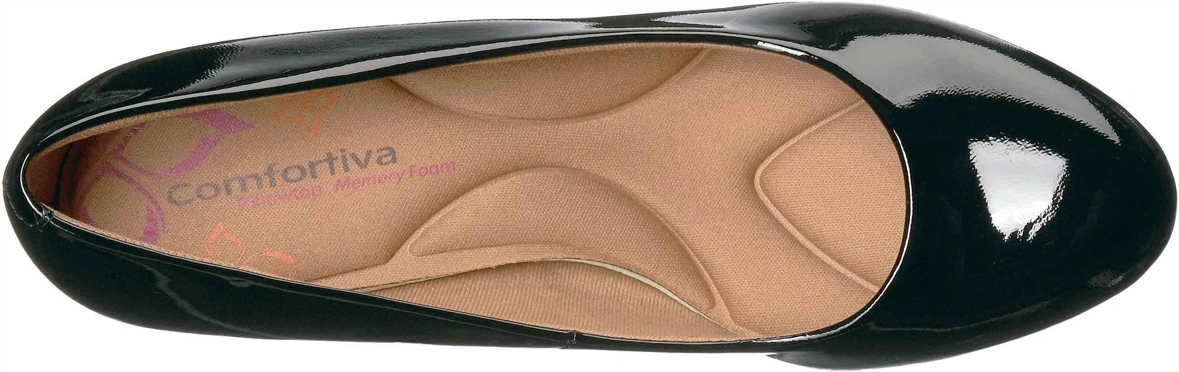 Comfortiva Women's Amora Shoes in black patent - women's heels - view 5