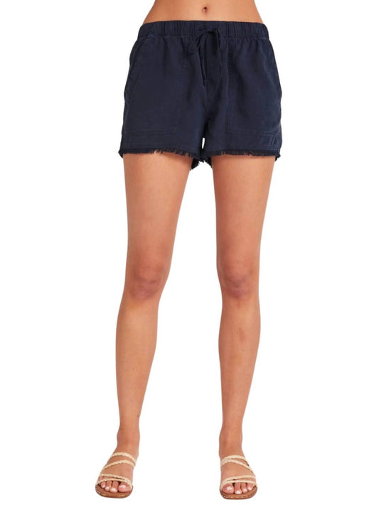 Bella Dahl - frayed hem pocket shorts