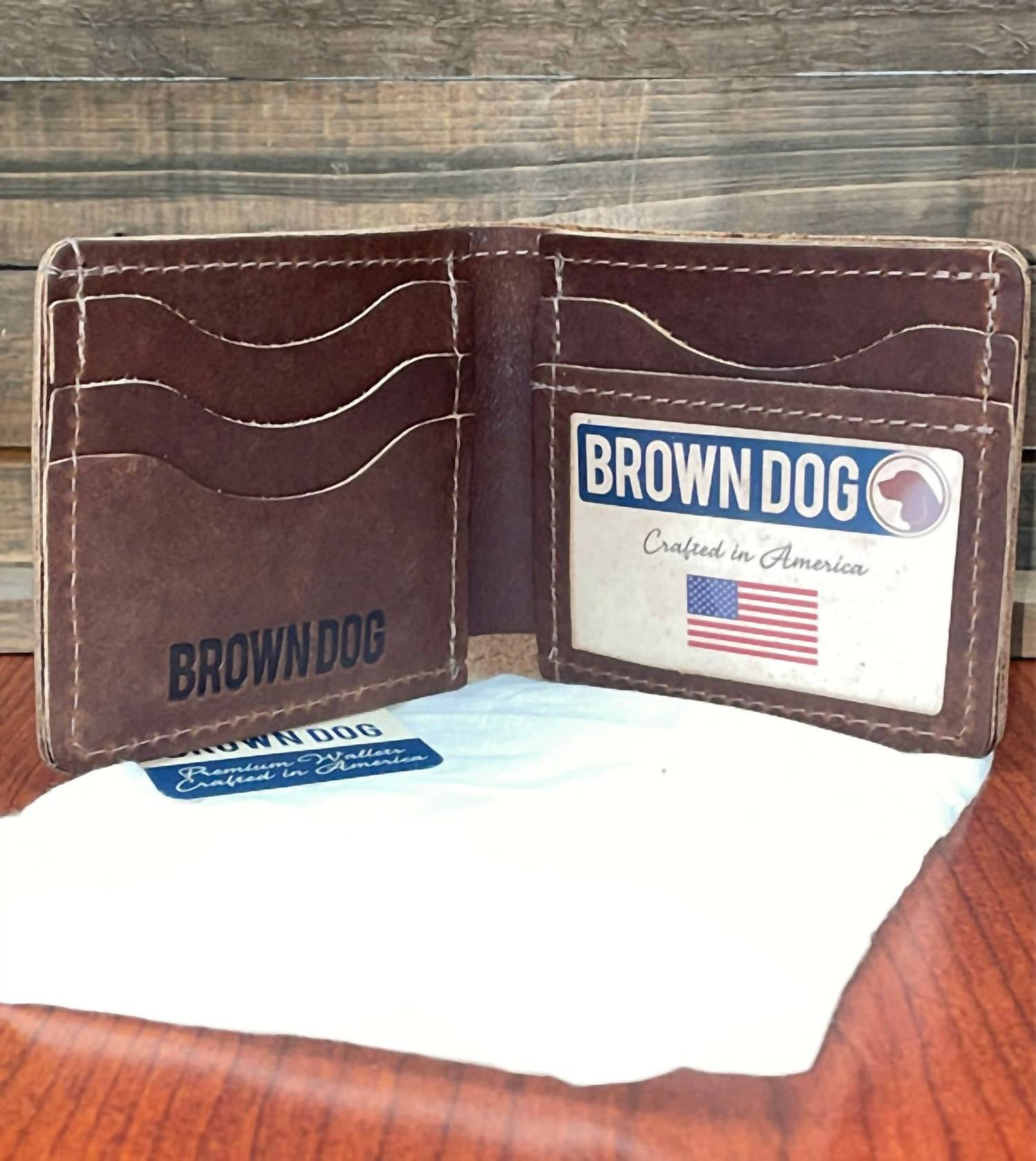 Brown Dog - Credit Card Wallet