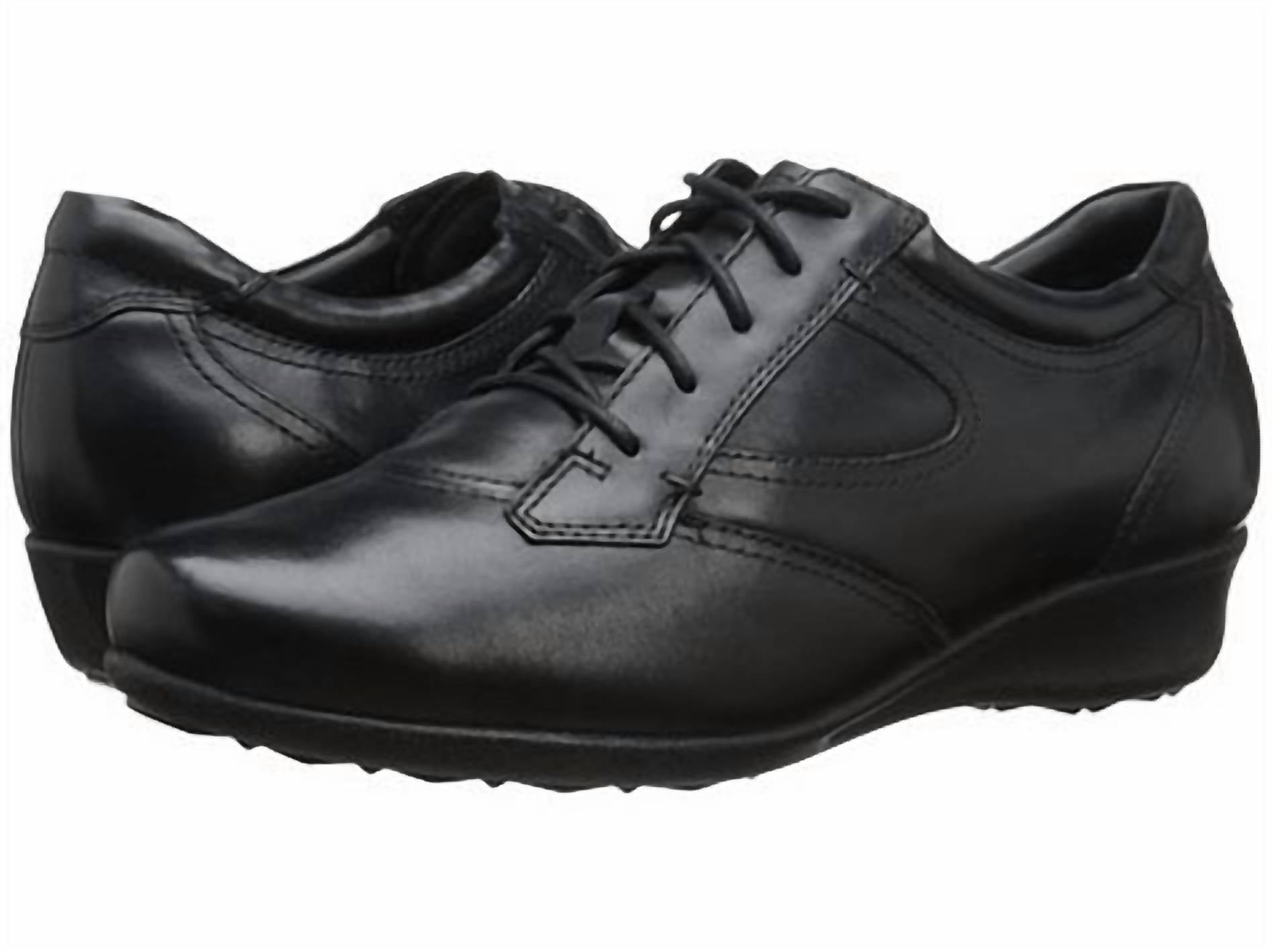 DREW Women's Prague Casual Sneaker in black - women's sneaker - detail view