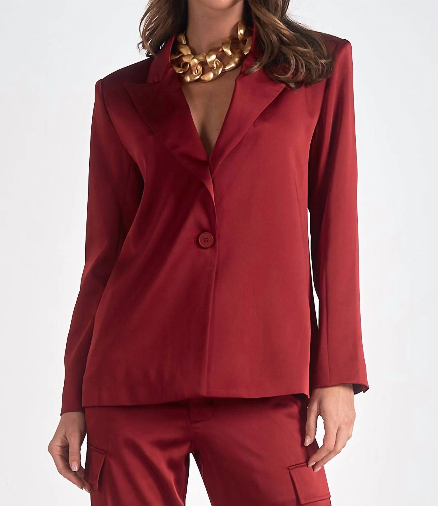 Elan - Wide Lapel Blazer