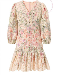 Marlo - Kid's Harper Floral Mini Dress