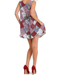 Umgee - Patchwork Print Romper