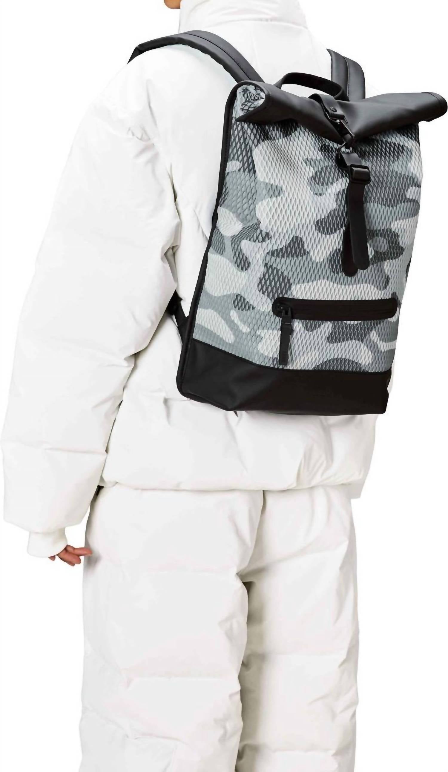 Rains - Women's Rolltop Rucksack Mesh Bag