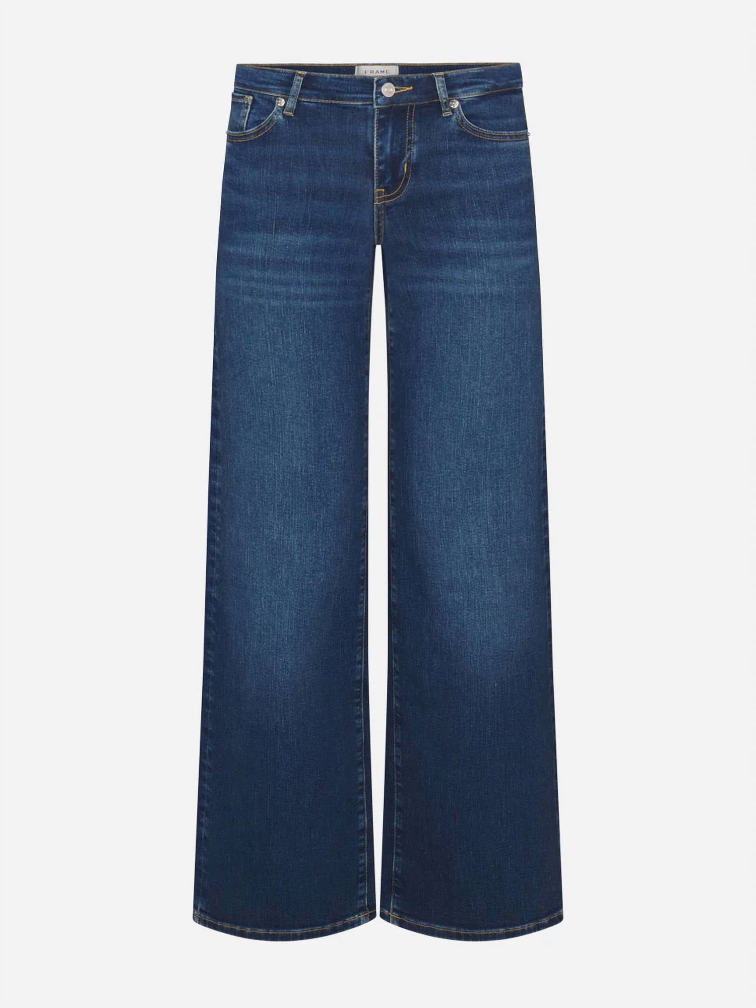 Frame - Low Rise Slim Palazzo Jean