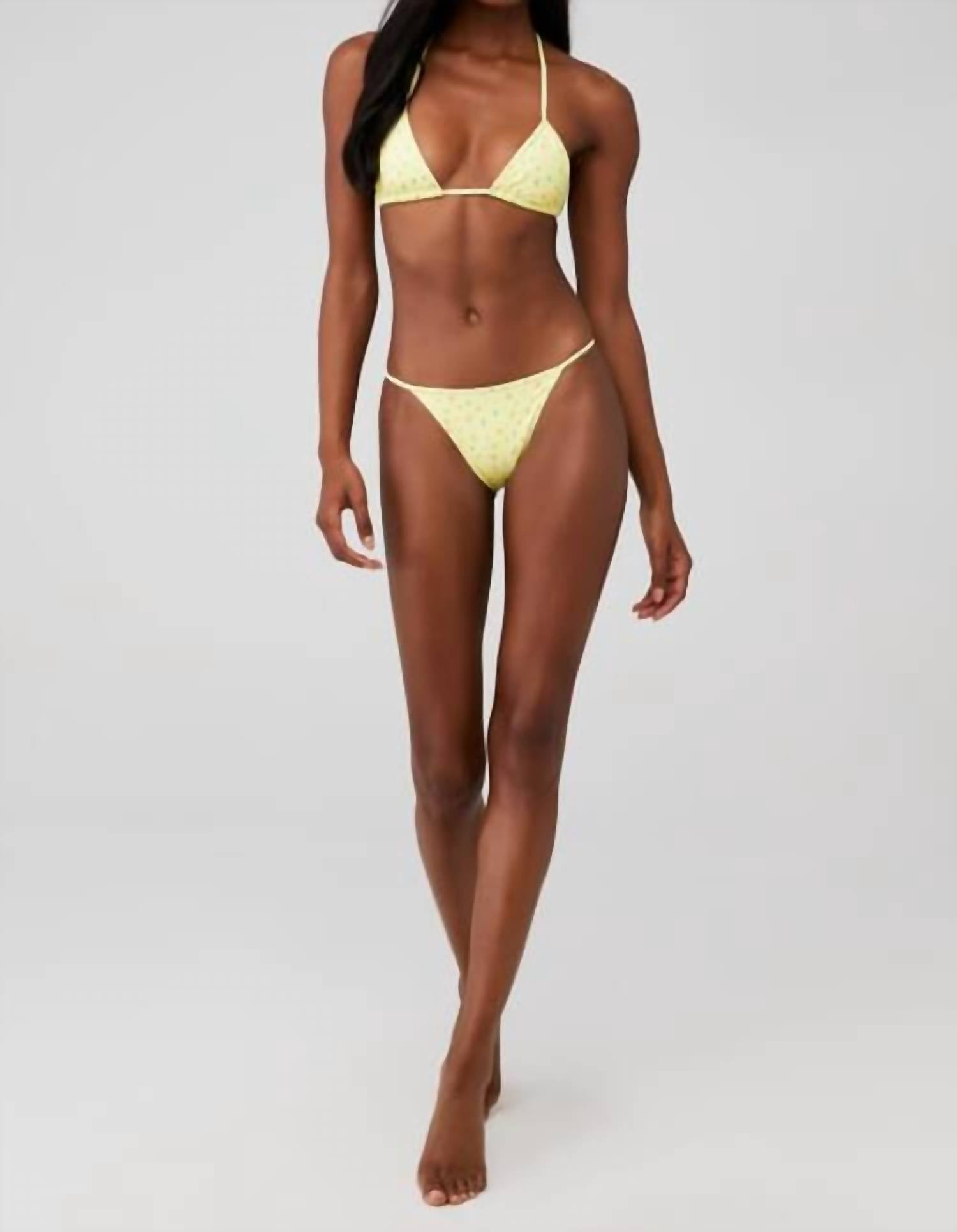 Frankies Bikinis - X Pamela Anderson Zeus Micro Triangle Bikini Top