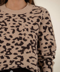 Kut From The Kloth - Gisela Animal Print Pullover Sweater