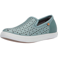 BOGS Women's Kicker Breath Rain Shoe in jade - women's flats - detail view