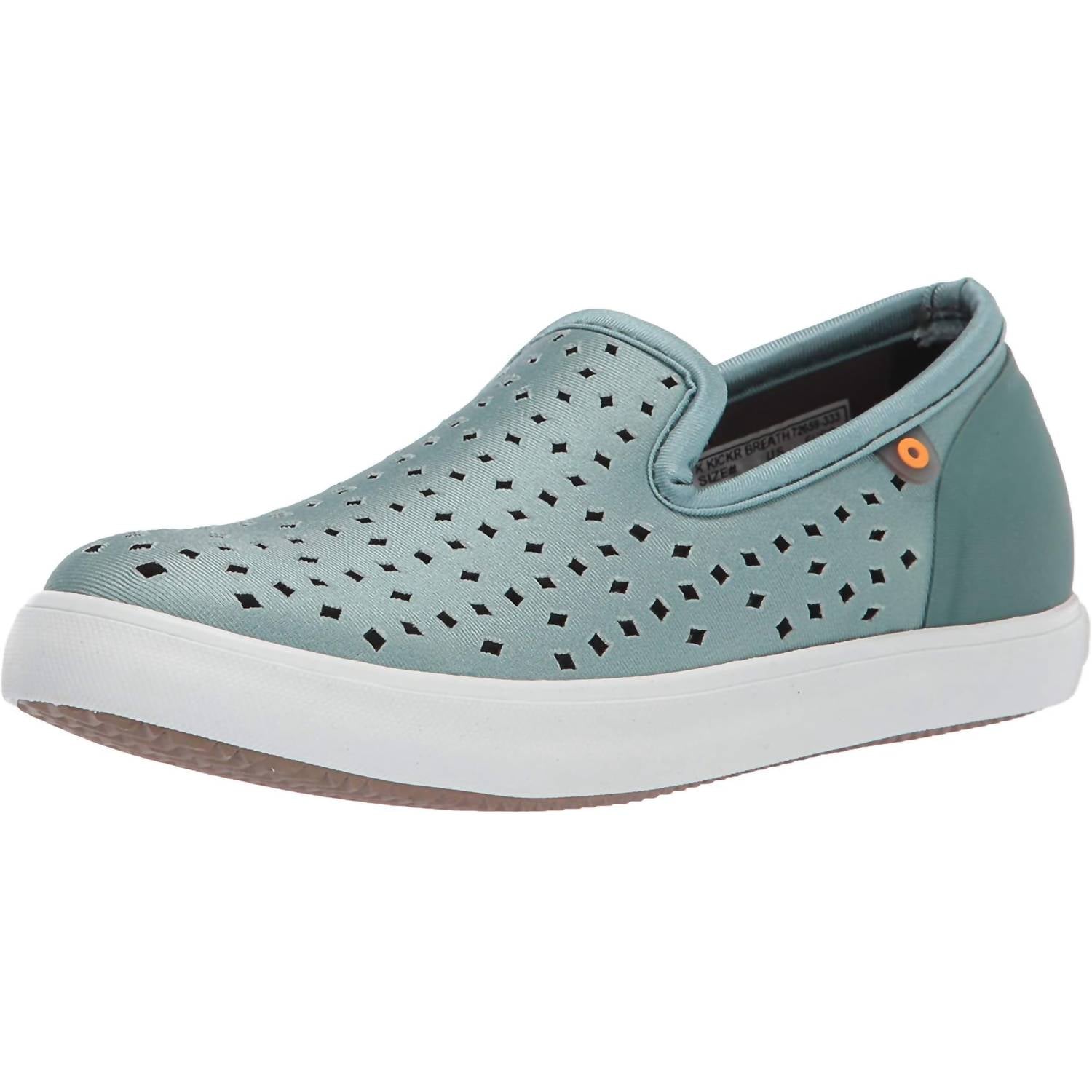 BOGS Women's Kicker Breath Rain Shoe in jade - women's flats - detail view