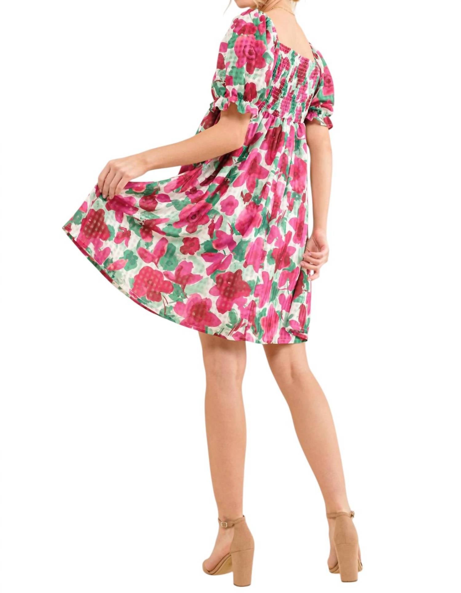 And The Why - Sunshine on Your Face Floral Dress