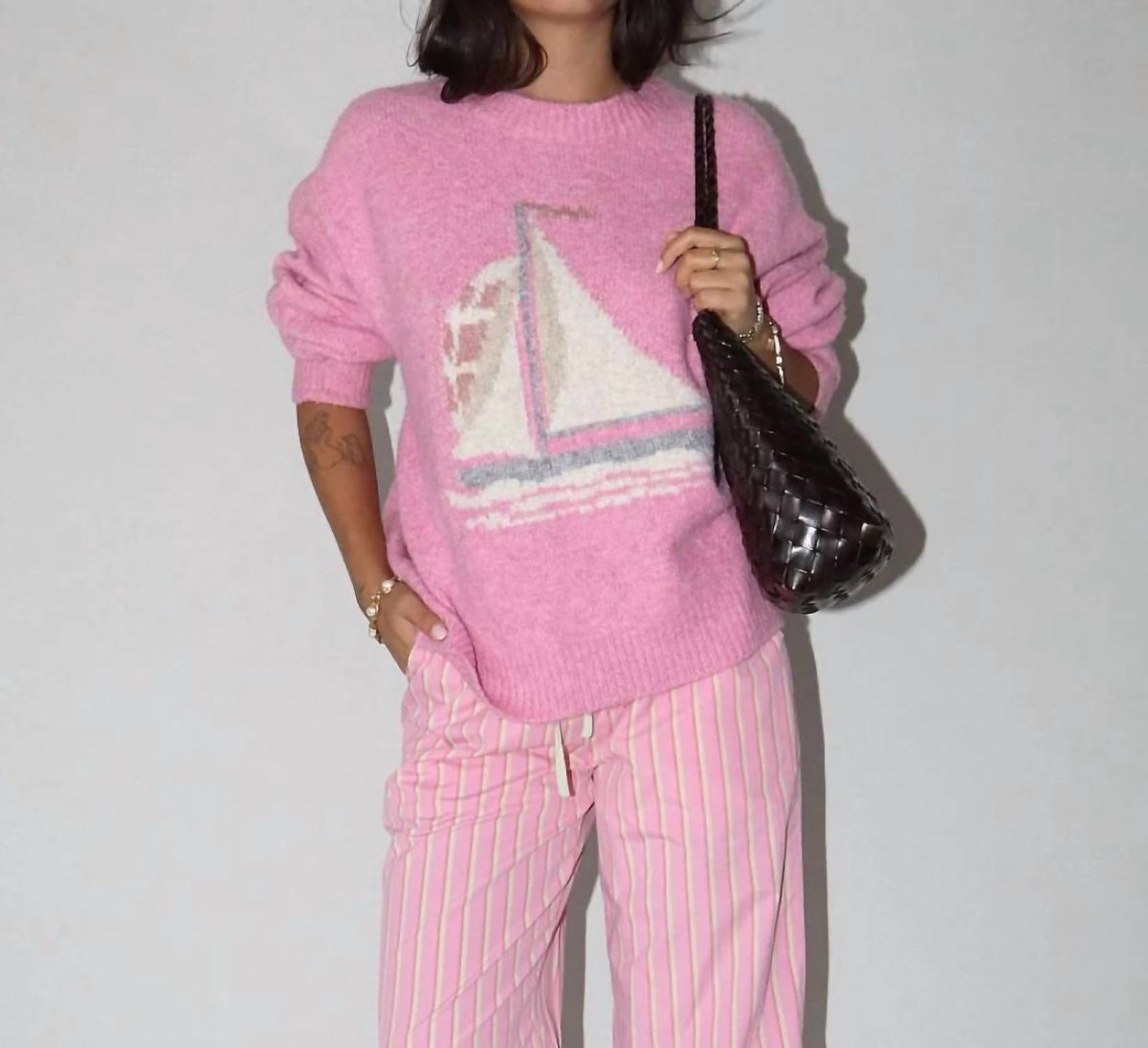Bailey Rose - Women's Come Sail Away Sweater