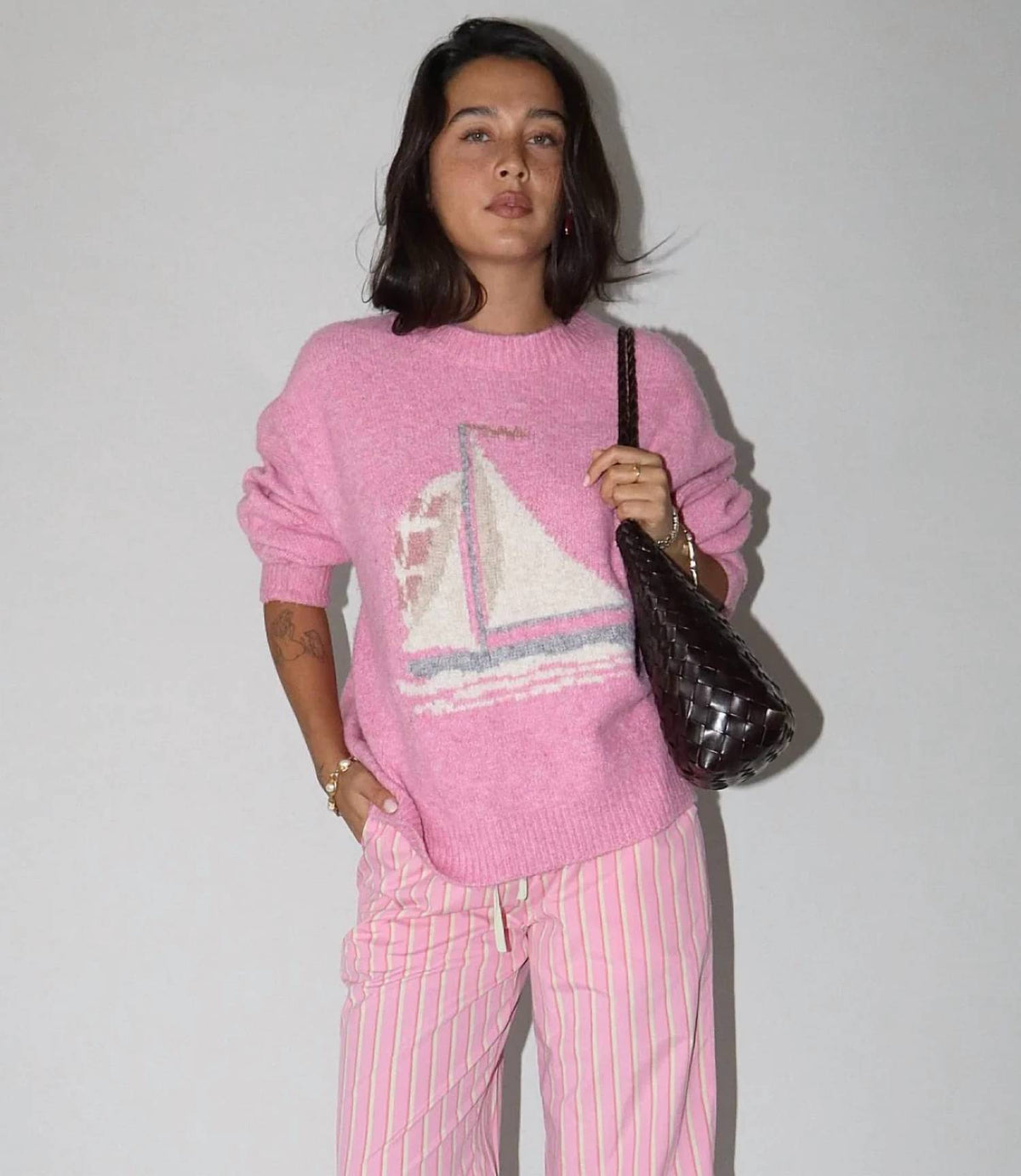 Bailey Rose - Women's Come Sail Away Sweater