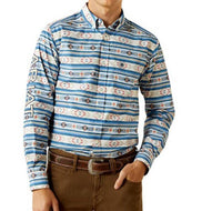 Ariat - Men's Team Logo Albert Fitted Button Down Shirt