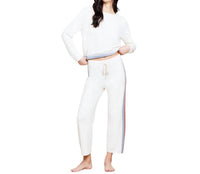 Barefoot Dreams - CozyChic Ultra Lite Stripe Wide Leg Pant