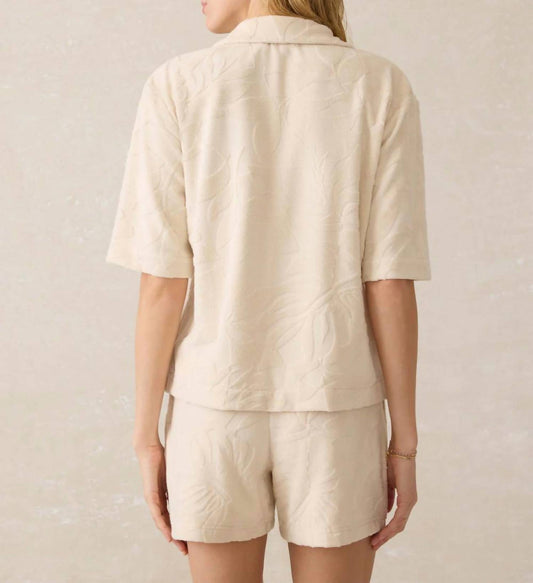 Faherty - Cabana Towel Terry Camp Shirt