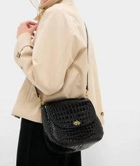 Clare V. - Women's Turnlock Louis Shoulder Bag With Top Handle