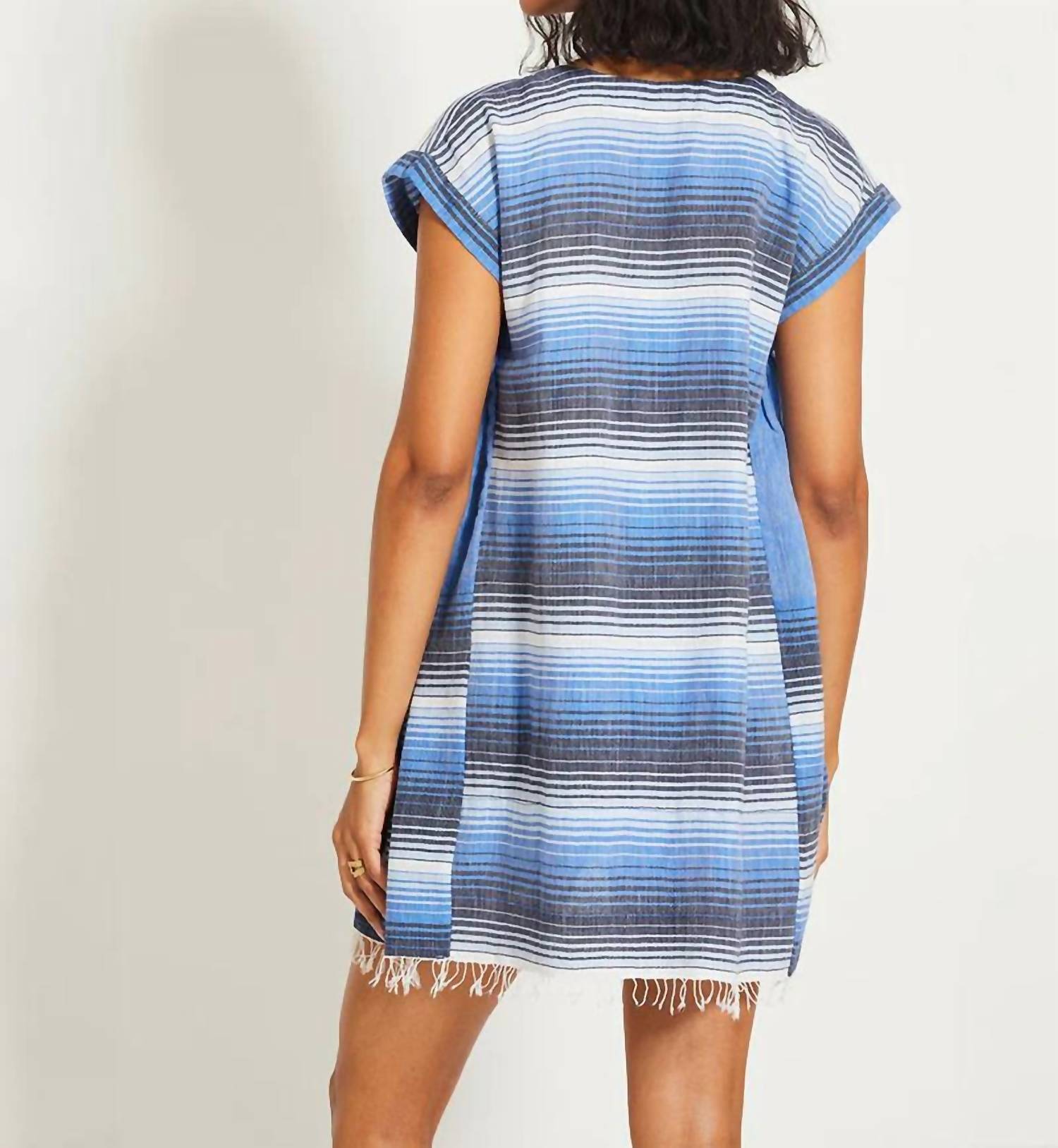 Lemlem - Elina Caftan Mini Dress