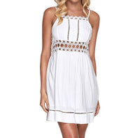 Jets By Jessika Allen - Nouveau Square Neck Lace Panelled Beach Dress
