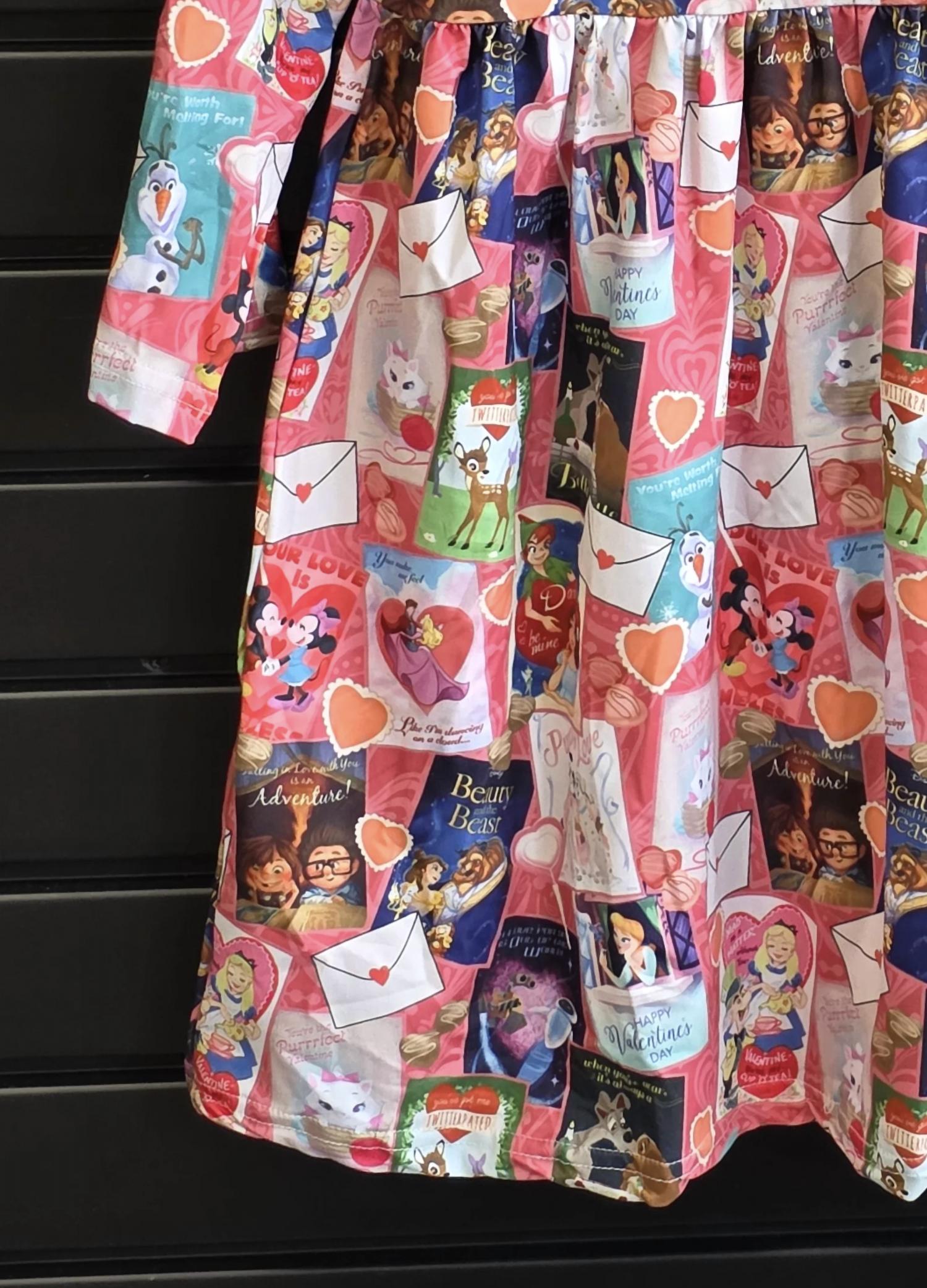 Aier Wholesale - Girl's Love Letters Mini Dress