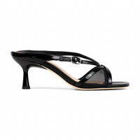 DONALD PLINER Women's Remixx Strappy Mule Heel in black - women's heels - detail view