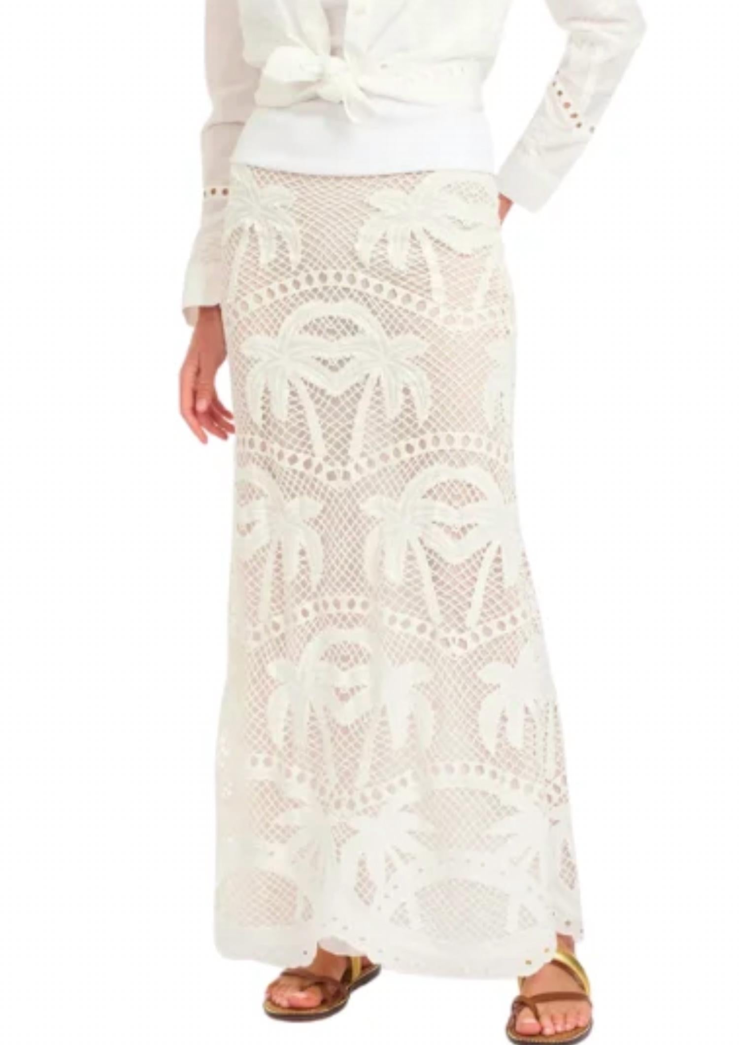 Le Superbe - Bohemian Palms Maxi Skirt