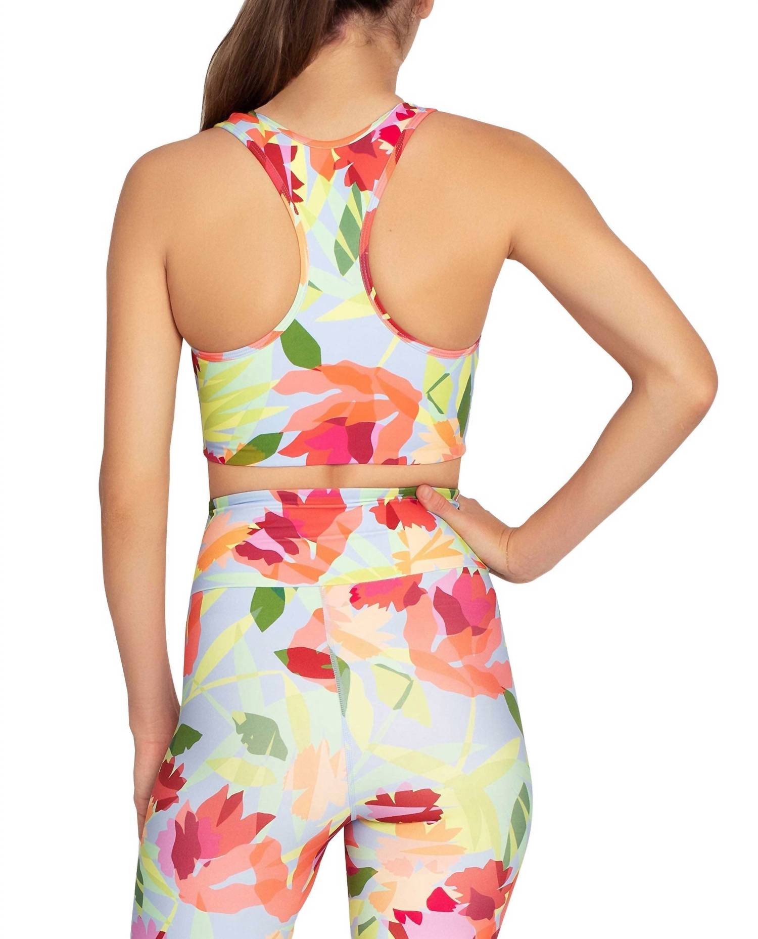 Nicole Miller - Cut Out Racerback Sports Bra