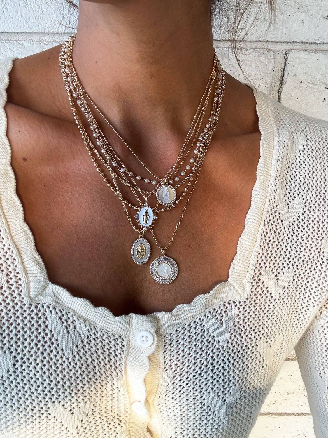 Joy Dravecky - Women's Mother Mary Necklace