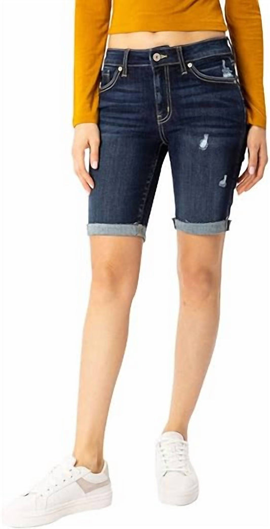 Kancan - Evie Mid Rise Bermuda Shorts