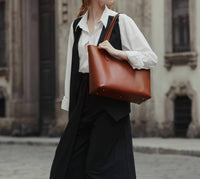 Modher - Women's Elba Medium Structured Tote Bag