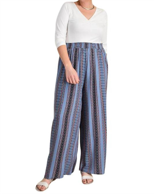 Kori - Crinkle Rayon Wide Leg Pants