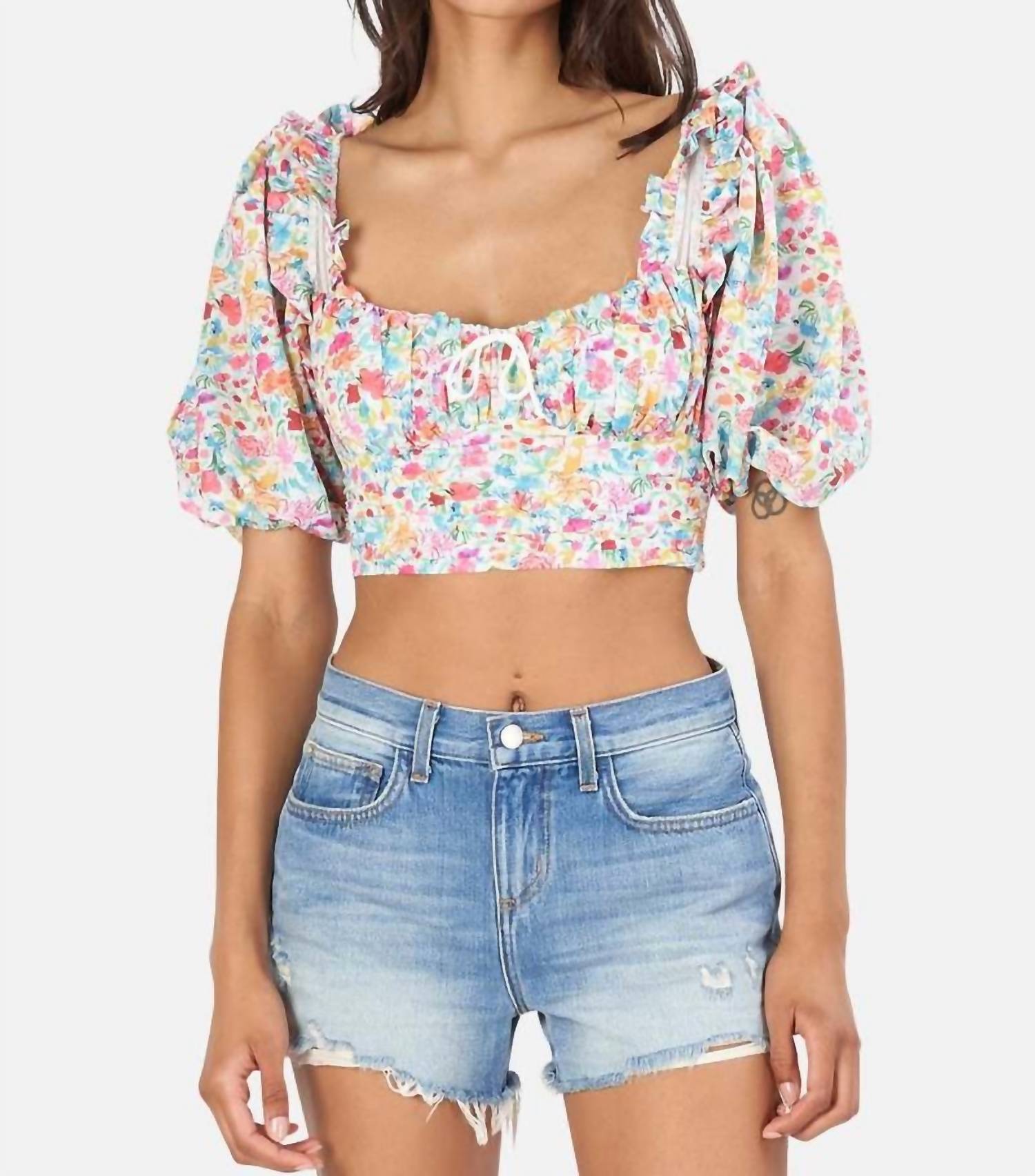 For Love & Lemons - Claude Top